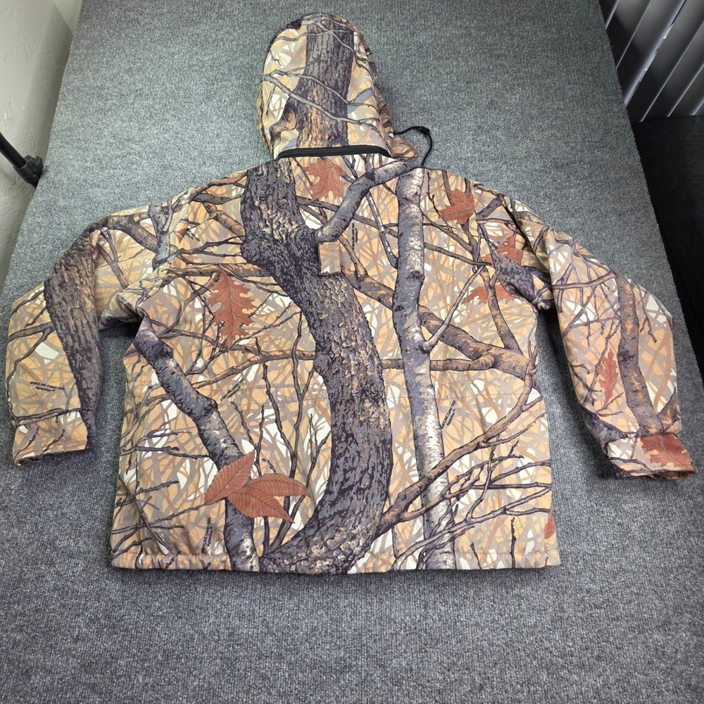 Sportchief Hunting Suit Mens Large Brown Skyline Camo Jacket Pants Set StormTex - Picture 13 of 16
